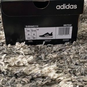 Boys black & white NEW Adidas